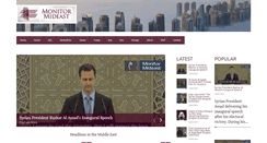 Desktop Screenshot of monitormideast.com